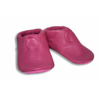 Chaussons en cuir souple