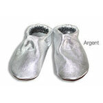 Chaussons en cuir souple- Photo 3