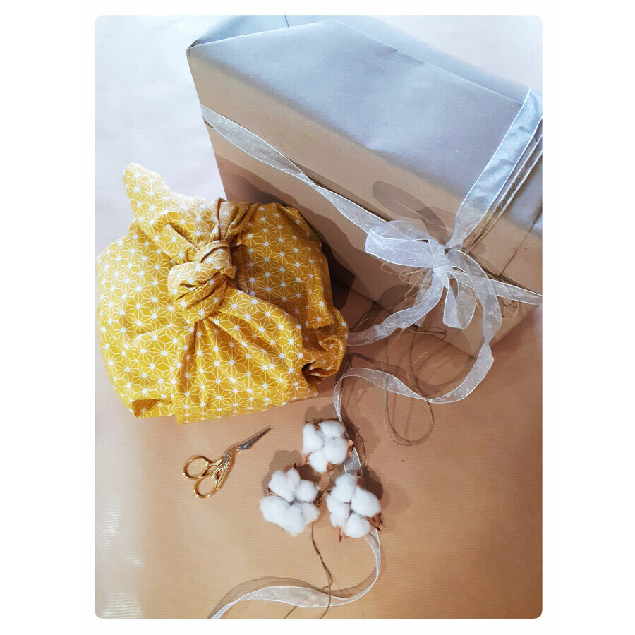 Packs De Courtepointe Furoshiki Tissu D'emballage 45 Cm Coton