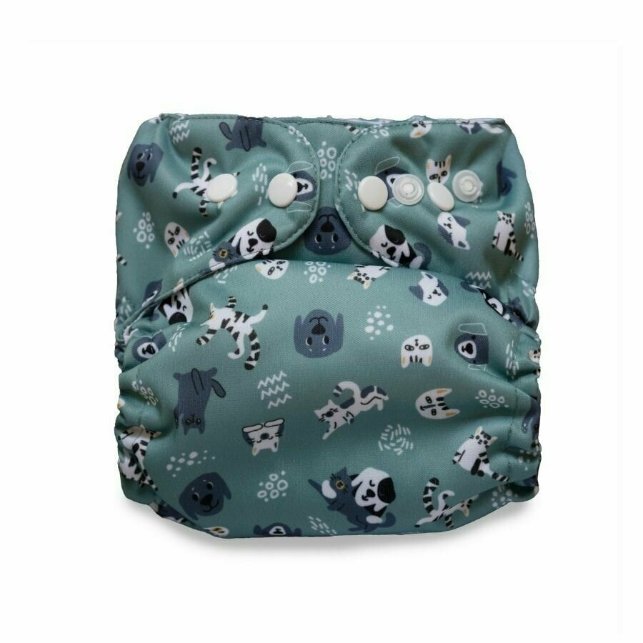 Sac à Couches Lavable JOCXZI - Organisateur Portable Linge Bébé - 37x22cm