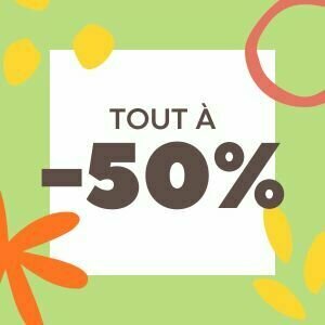 Soldes -50%