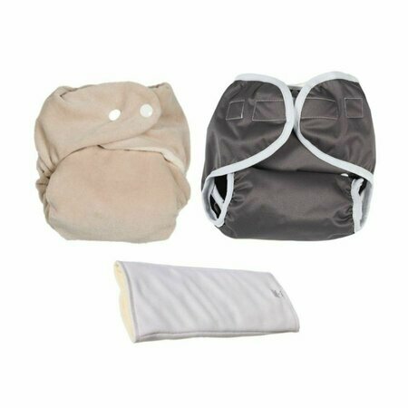 Kit Essai Couche Lavable, FainFun 4 Couches Réutilisables, Couches