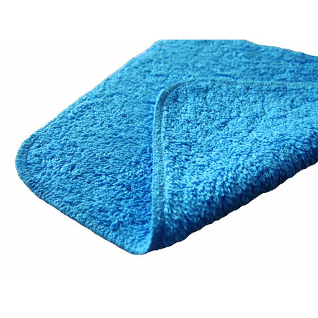 Lingettes bleues lavables en coton - lot de 3