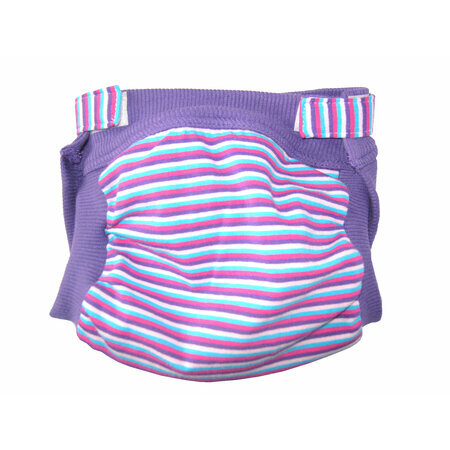 Couche lavable hybride te3 Petit Pea (culotte seule) - Violette