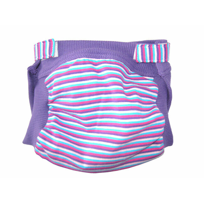 Couche lavable hybride te3 Petit Pea (culotte seule) - Violette