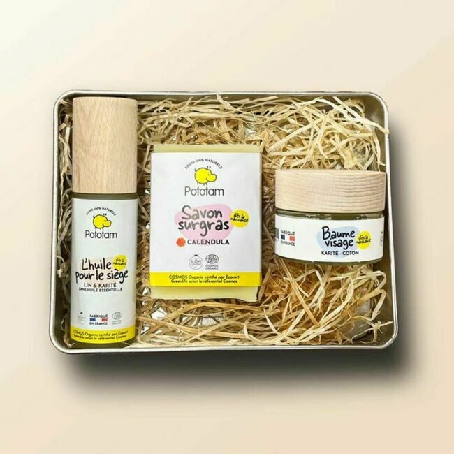 Coffret Naissance Cape De Bain Et Doudou Personnalisé - Yoca Le Koala