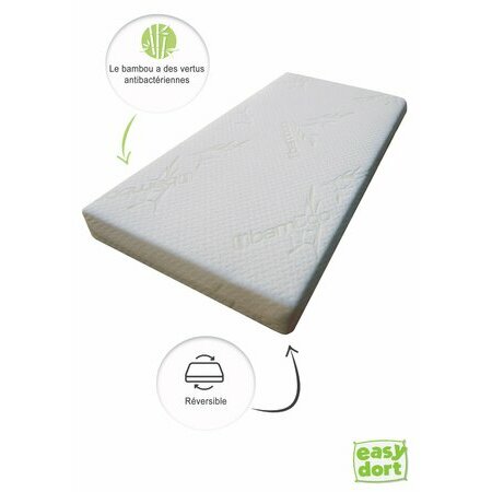 Linge de lit > Matelas bébé > Matelas 70x140 Bambou SECOND CHOIX *Ni  repris-Ni échangé* : P'tits Dessous