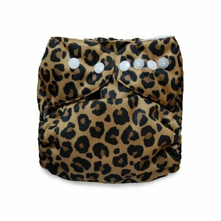 Couche lavable te1 (Tout en Un) So Easy LEOPARD (sans insert)