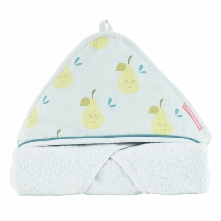 Cape de bain bébé Poire