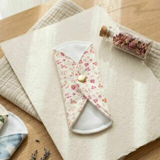 Kit 3 serviettes hygiéniques lavables liberty (protège-slip + jour +nuit)