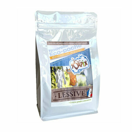 Eco-poche lessive en poudre SOAPIX 9 kg - 600 doses