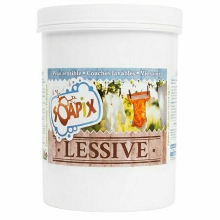 Lessive en poudre SOAPIX 1.25 kg - 83 doses (pot)